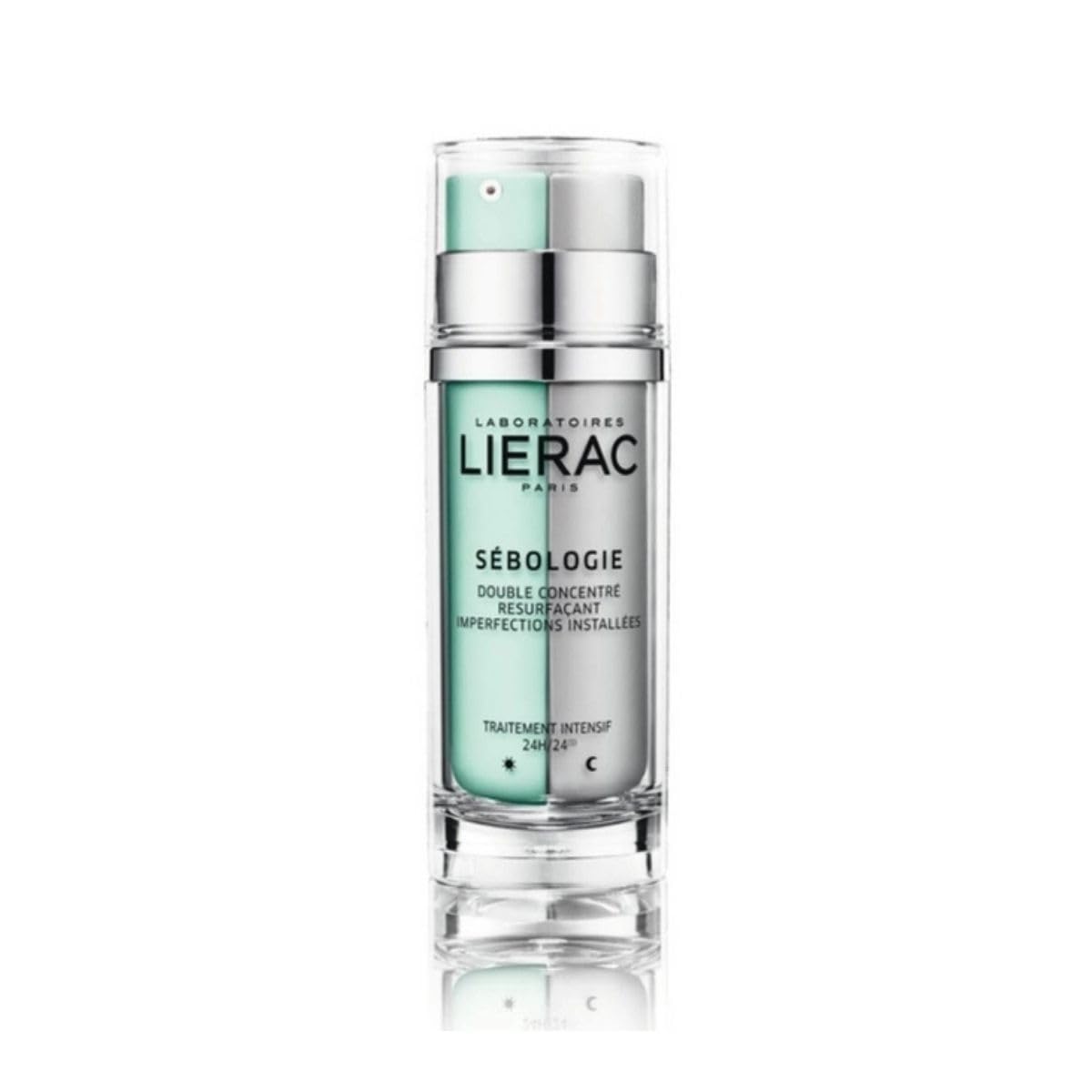 Lierac Sebologie Persistent Imperfections Resurfacing atkuriamasis dvigubas koncentratas-serumas veido odai, 30 ml