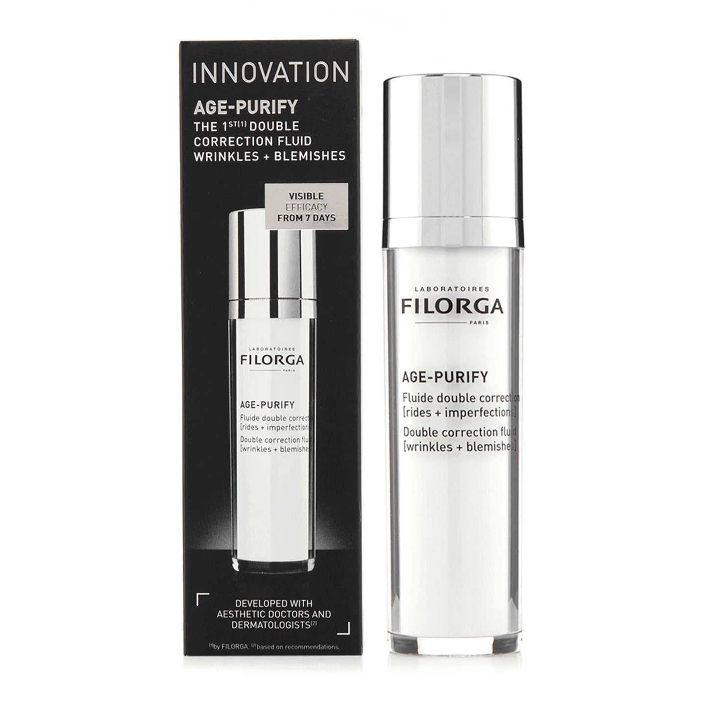 Filorga dvigubo poveikio fluidas Age Purify, 50 ml