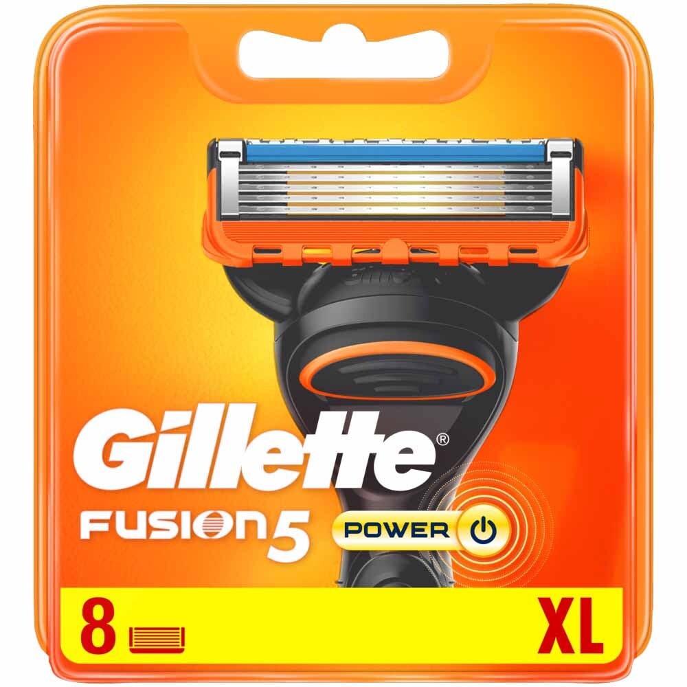 Gillette Fusion Power skustuvo galvutės, 8 vnt.
