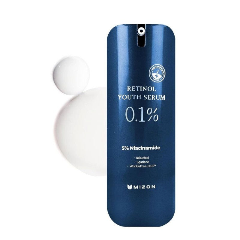 Mizon Mizon 0.1% Retinol Youth veido serumas su retinoliu, 28 ml