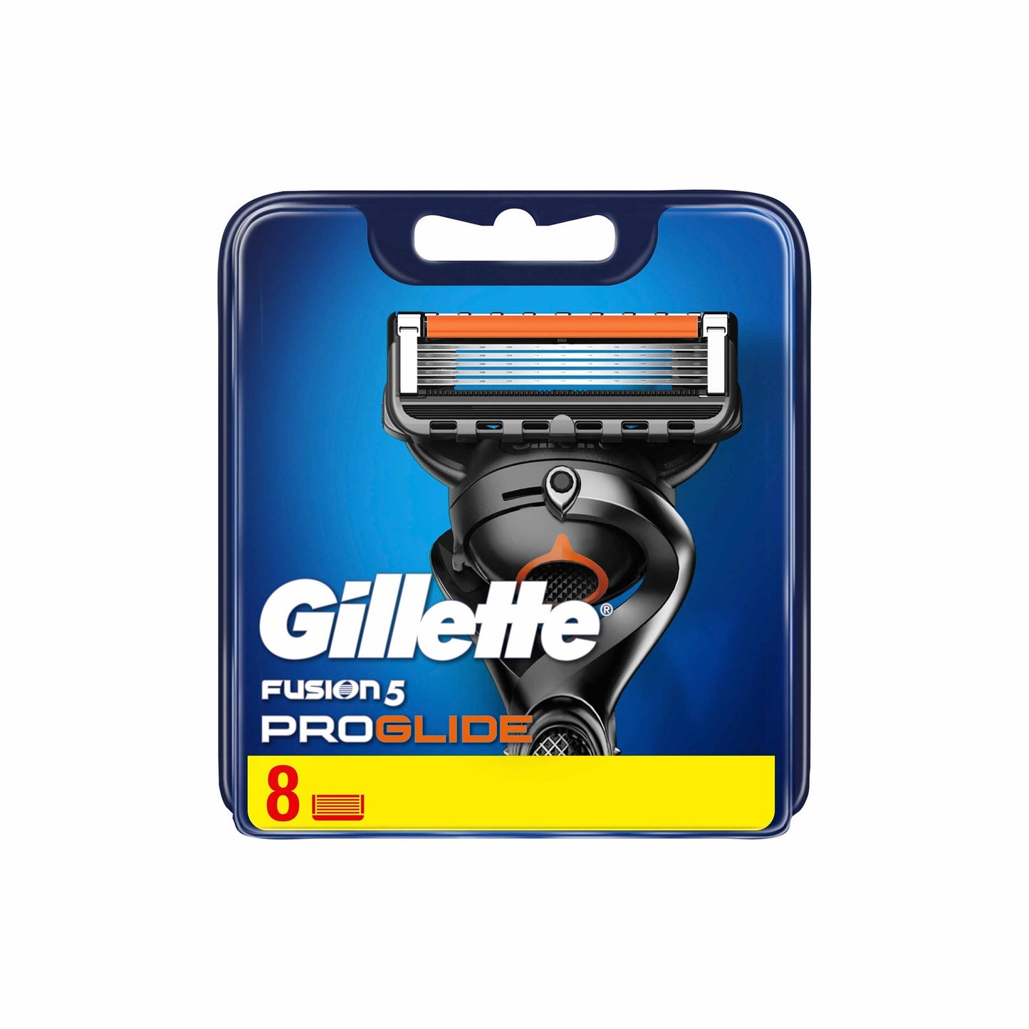Gillette Fusion Proglide skustuvo galvutės, 8 vnt.