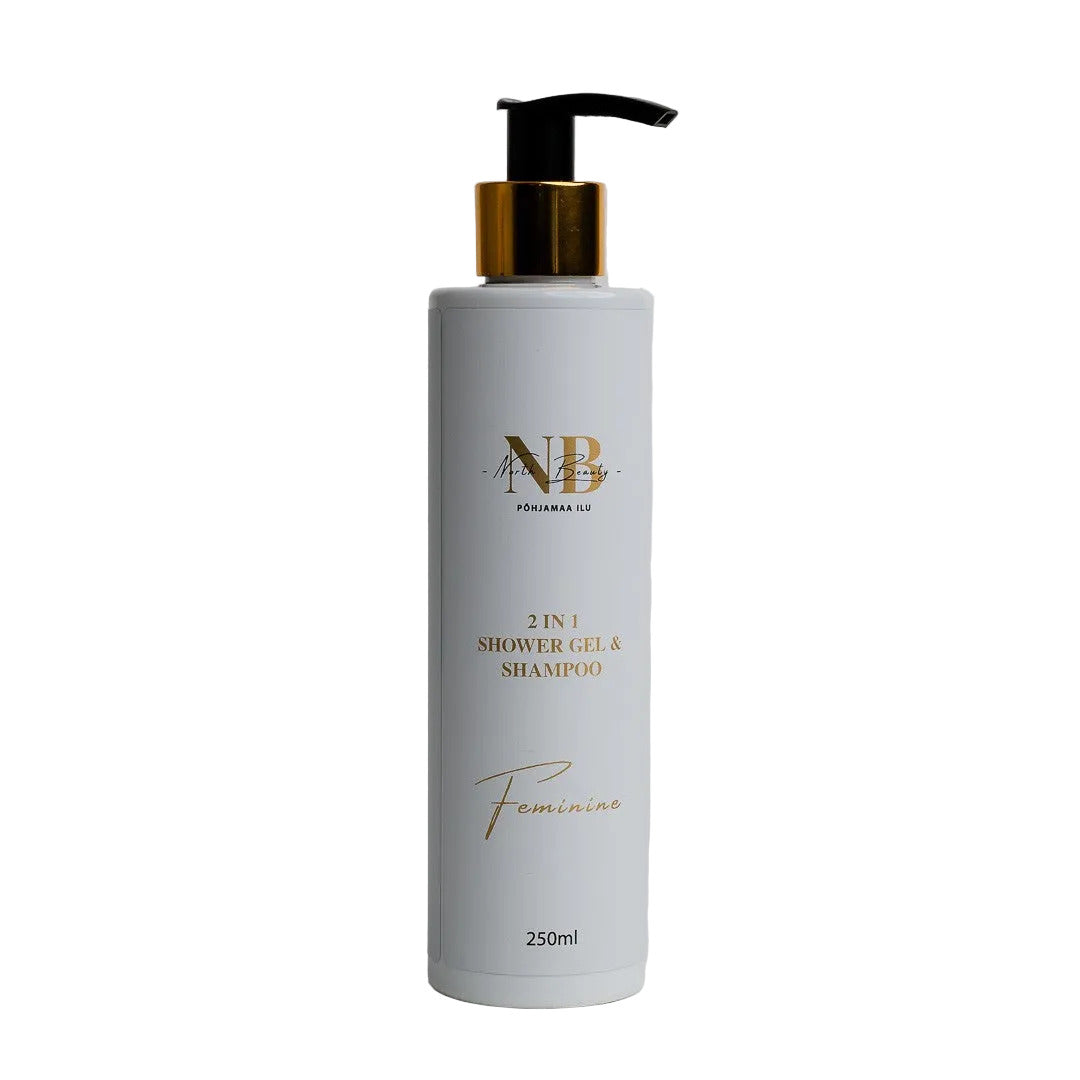 2-in-1 Shower Gel & Shampoo for Women, 250ml