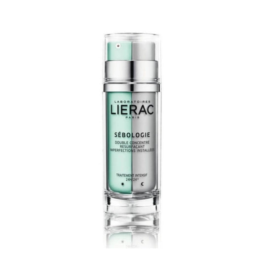 Lierac Sebologie Persistent Imperfections Resurfacing atkuriamasis dvigubas koncentratas-serumas veido odai, 30 ml