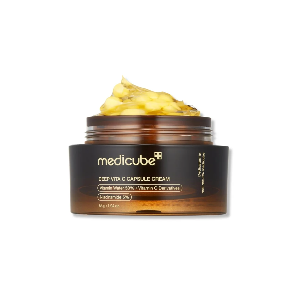 Medicube Deep Vita C Capsule Cream – Brightening Vitamin C Face Cream, 55 g