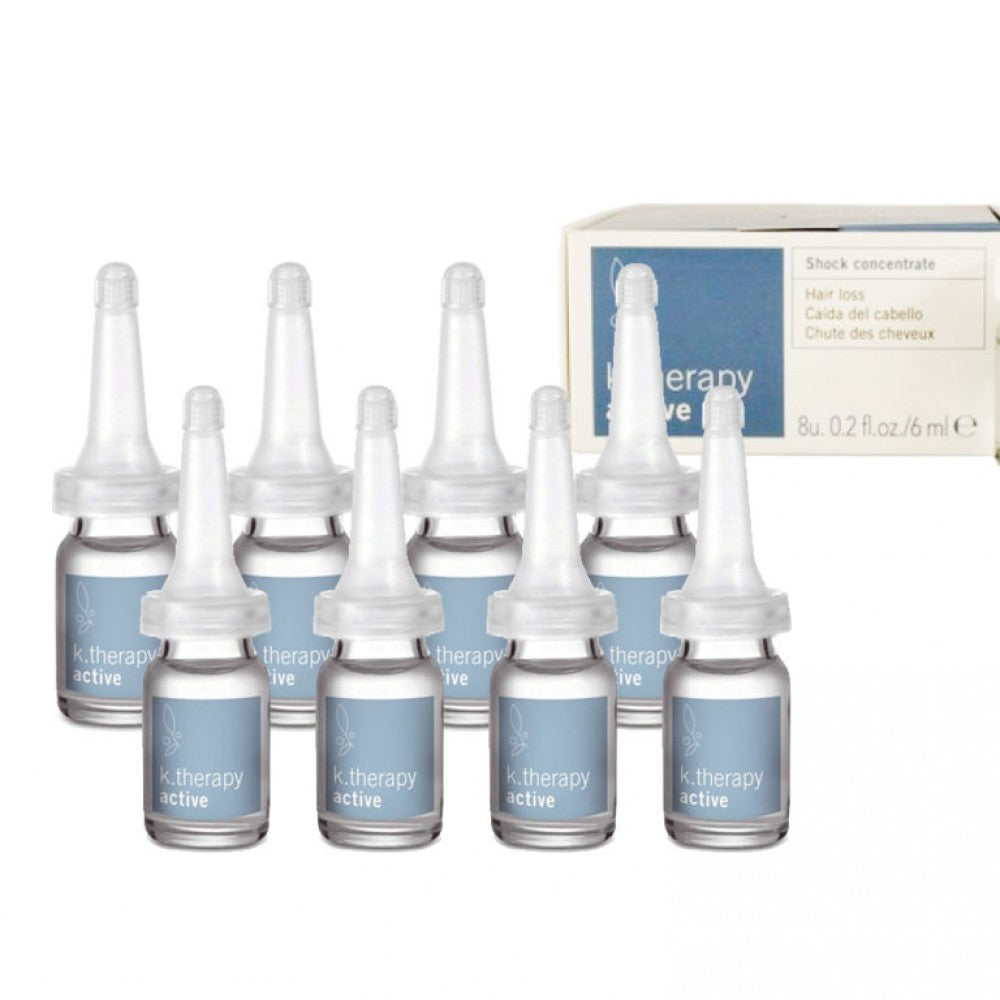 Lakme K.Therapy Active Shock koncentratas nuo plaukų slinkimo, 8 x 6 ml