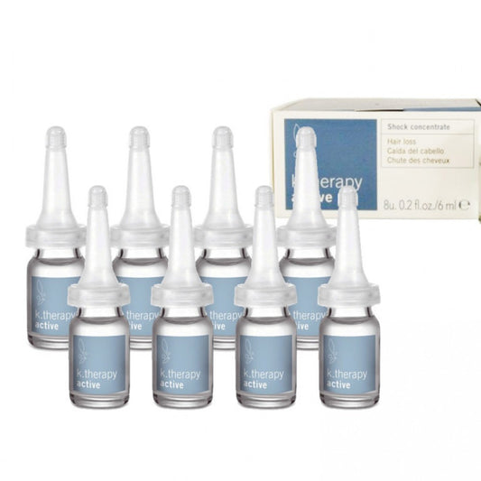 Lakme K.Therapy Active Shock plaukų slinkimą stabdantis koncentratas, 8 x 6 ml
