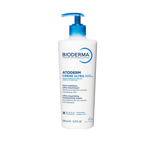 BIODERMA kremas normaliai, sausai odai Atoderm Crème Ultra, 500 ml