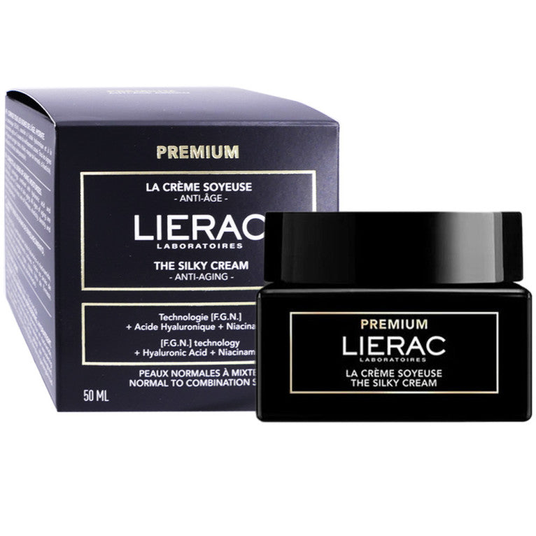 Lierac Premium šilkinis senėjimą stabdantis veido kremas, 50 ml