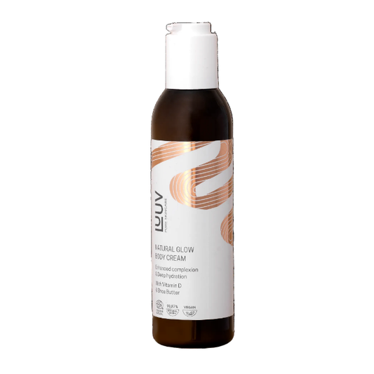 LUUV natūralaus švytėjimo kūno kremas COSMOS, 200 ml