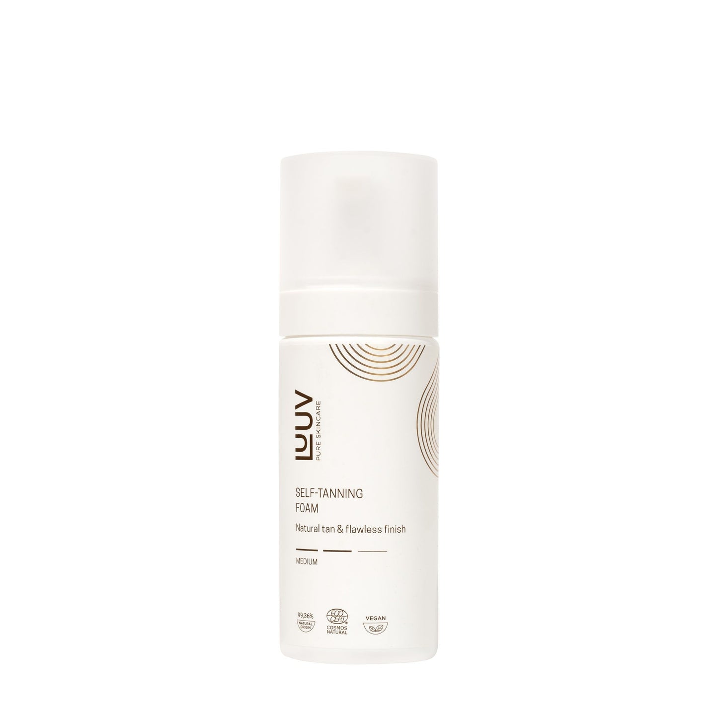 Natural Self Tanning Foam Medium COSMOS, 150ml
