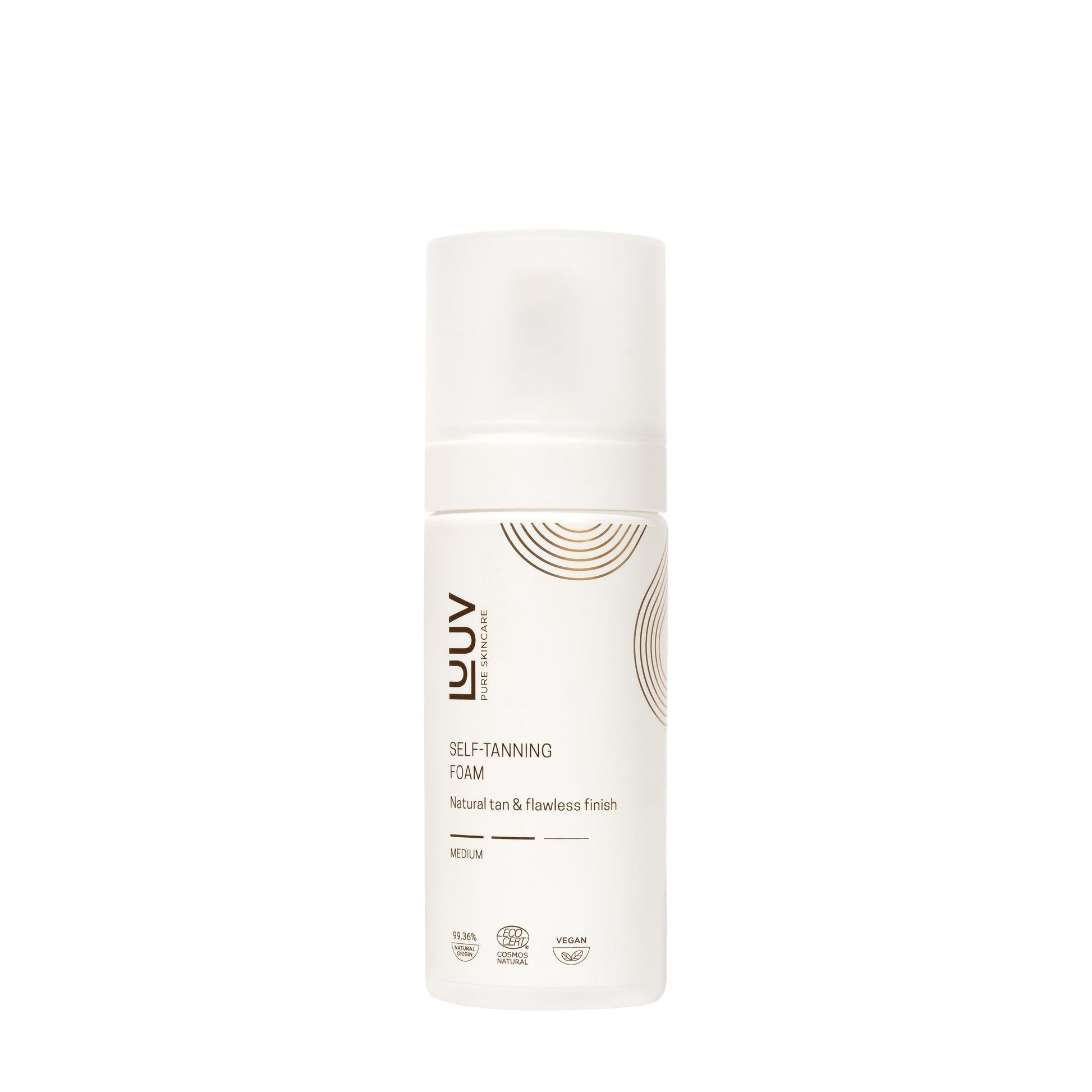 Natural Self Tanning Foam Medium COSMOS, 150ml